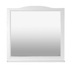 Лувр  -105 Зеркало в раме, белое П-Лвр02105-012Р