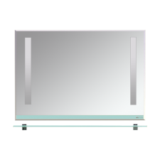 Джулия -120 Зеркало с полочкой 12 мм голубое Л-Джу03120-0610