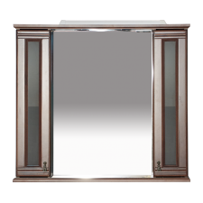 Дублин - 90 Зеркало с 2-мя шкафчиками, орех П-Дбл03090-80252Ш