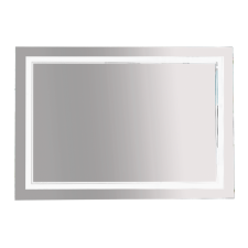 2 Неон - Зеркало LED 1200х800 сенсор на корпусе (двойная подсветка)