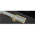 Душевой лоток Pestan Confluo Premium Line 750 White Glass Gold 