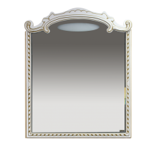 Элис -100 Зеркало белая патина/стекло Л-Эли02100-013