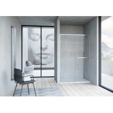 Душевая дверь Slim Soft VDS-1SS150CL, 1500, хром, стекло прозрачное