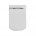 Унитаз подвесной Cool VT1-210 безободковый, цвет белый, ультратонкое soft-close сиденье