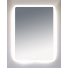 3 Неон -  Зеркало LED  600х800 сенсор на зеркале  (с круглыми углами)