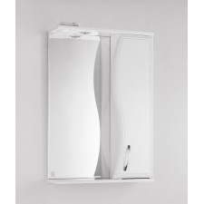 Зеркало-шкаф Style Line Панда 55/С, Волна