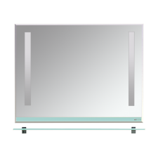 Джулия -105 Зеркало с полочкой 12 мм  голубое Л-Джу03105-0610
