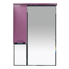 Жасмин - 65 Зеркало - шкафL розовый П-Жас02065-122СвЛ