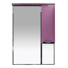 Жасмин - 65 Зеркало - шкаф R розовый П-Жас02065-122СвП
