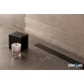 Душевой лоток Pestan Confluo Frameless Line 750 Black Glass